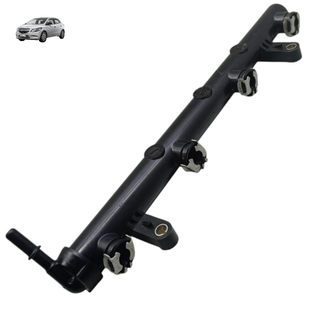 Flauta Bico Injetor Gm Onix Prisma 1.0 2013 2014 2015 Á 2019 1