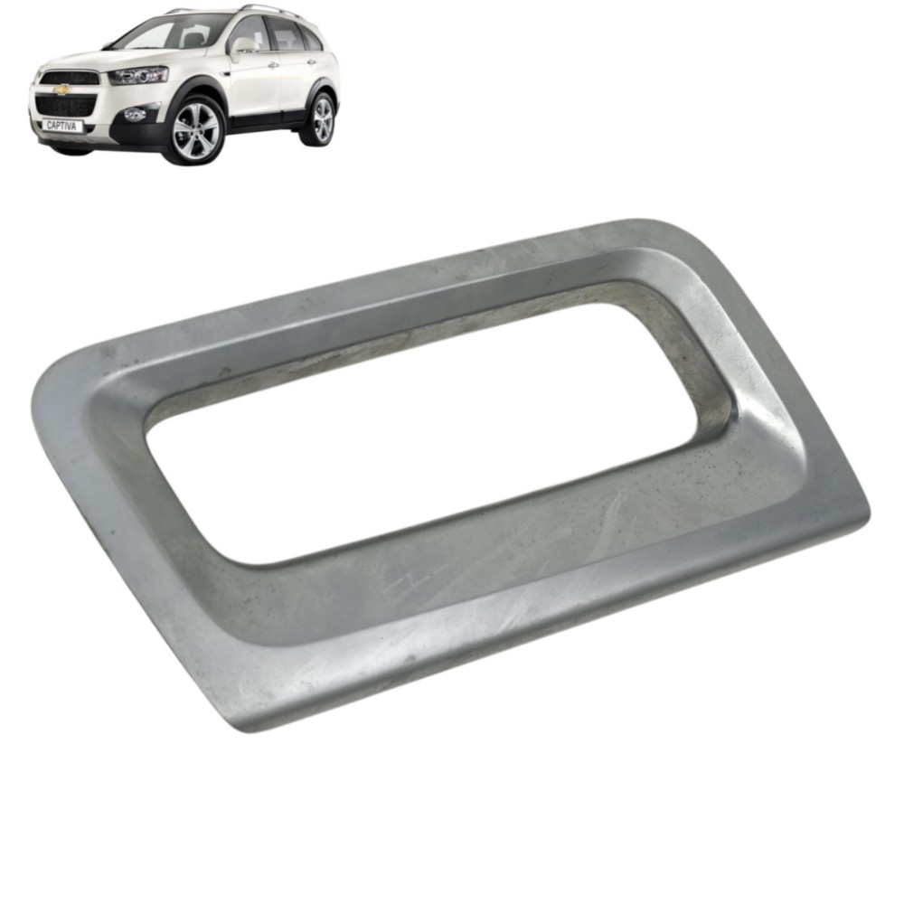 Puxador Interno Porta Esquerdo Gm Captiva 2012 2013 Prata