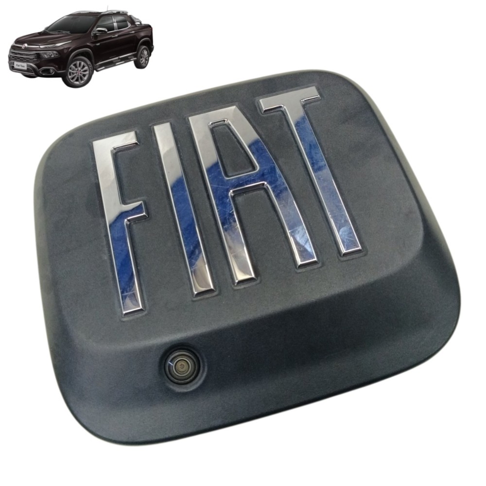 Maçaneta câmera ré tampa traseira fiat toro 2021 2020 2019