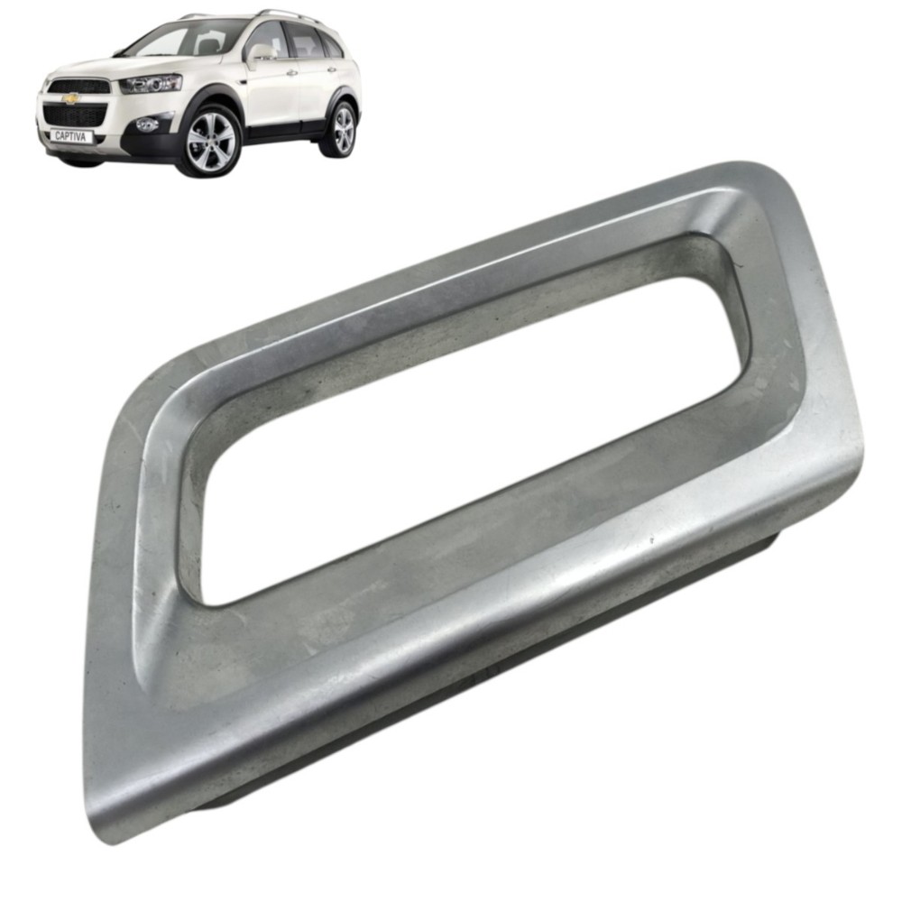 Puxador Interno Porta Direito Gm Captiva 2012 2013 2014 Prata