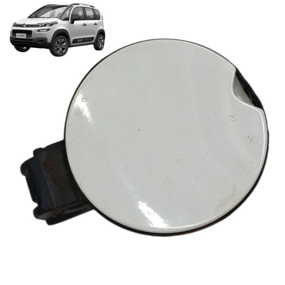 Portinhola Tanque Combustível Citroen Aircross 2016 2017 18 Branco/preto 2017