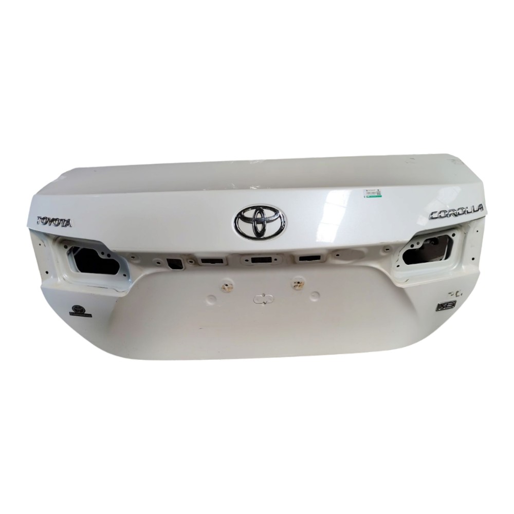 Tampa Traseira C/ Detalhes Toyota Corolla Xei 2017 2018 2019 Branco 4