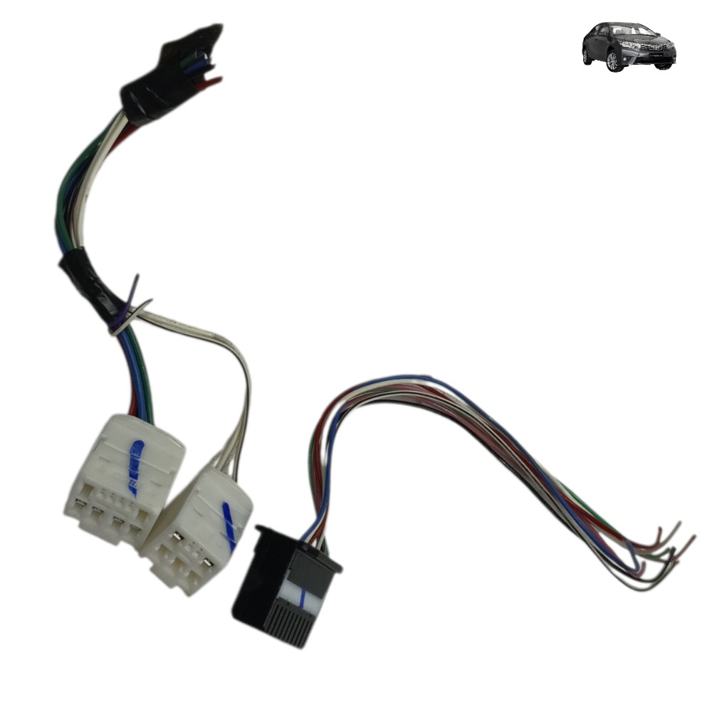 Jogo Plug Conector Chave Seta Limpador Toyota Corolla 2016 1