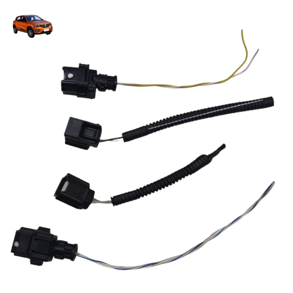 Jogo Plug Conector Sensor Abs Renault Kwid 2017 2018 2019