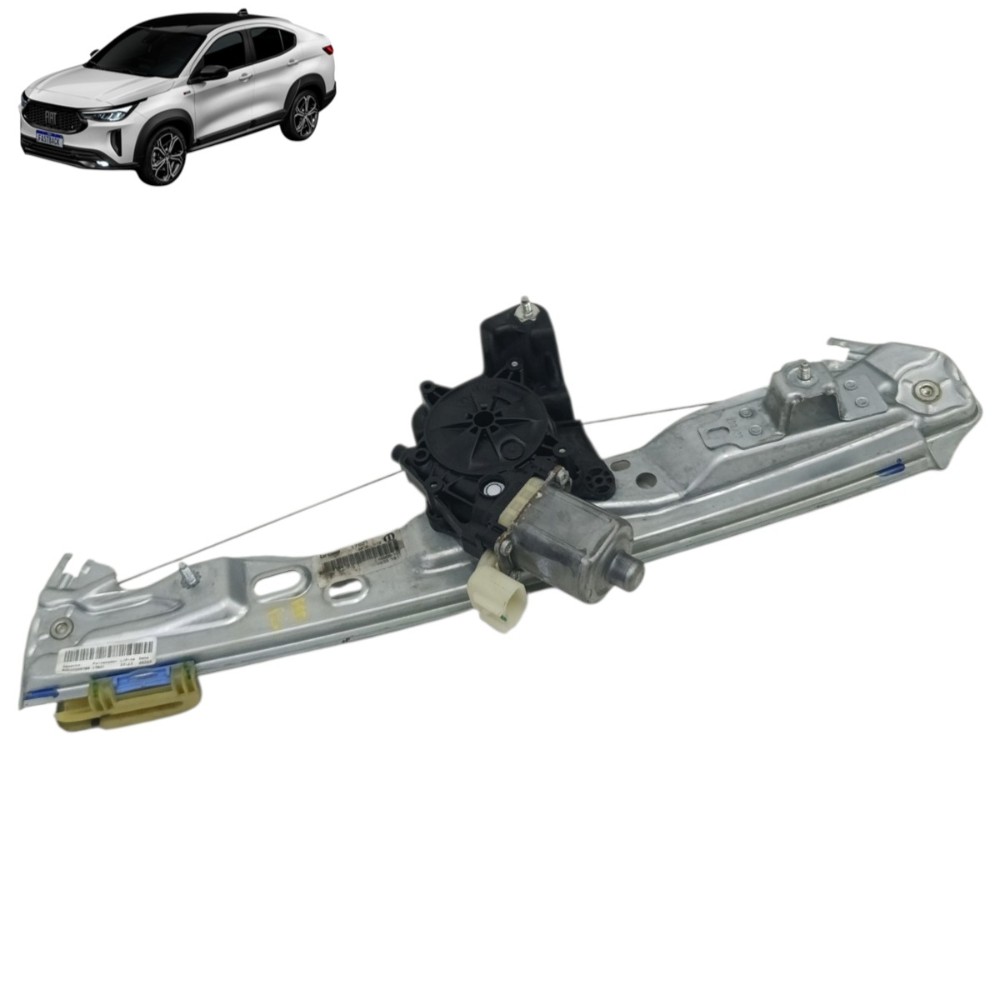 Máquina Vidro Traseira Esquerda Fiat Fastback 2023 2024 2025