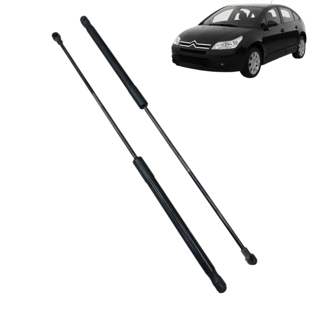 Par Amortecedor Tampa Traseira Citroen C4 Hatch 2010 2011 12