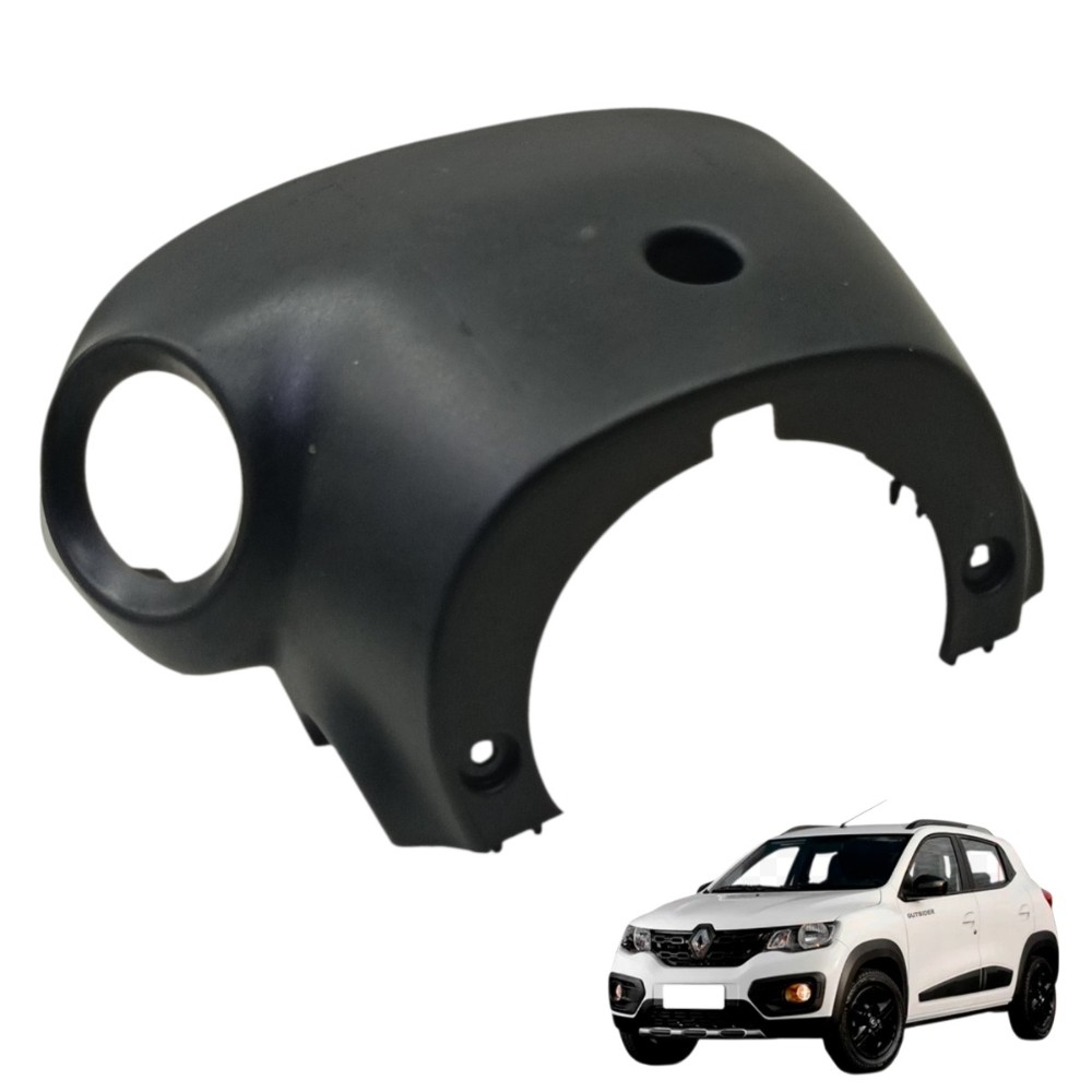 Moldura inferior coluna direção Renault kwid 2017 2018 2019