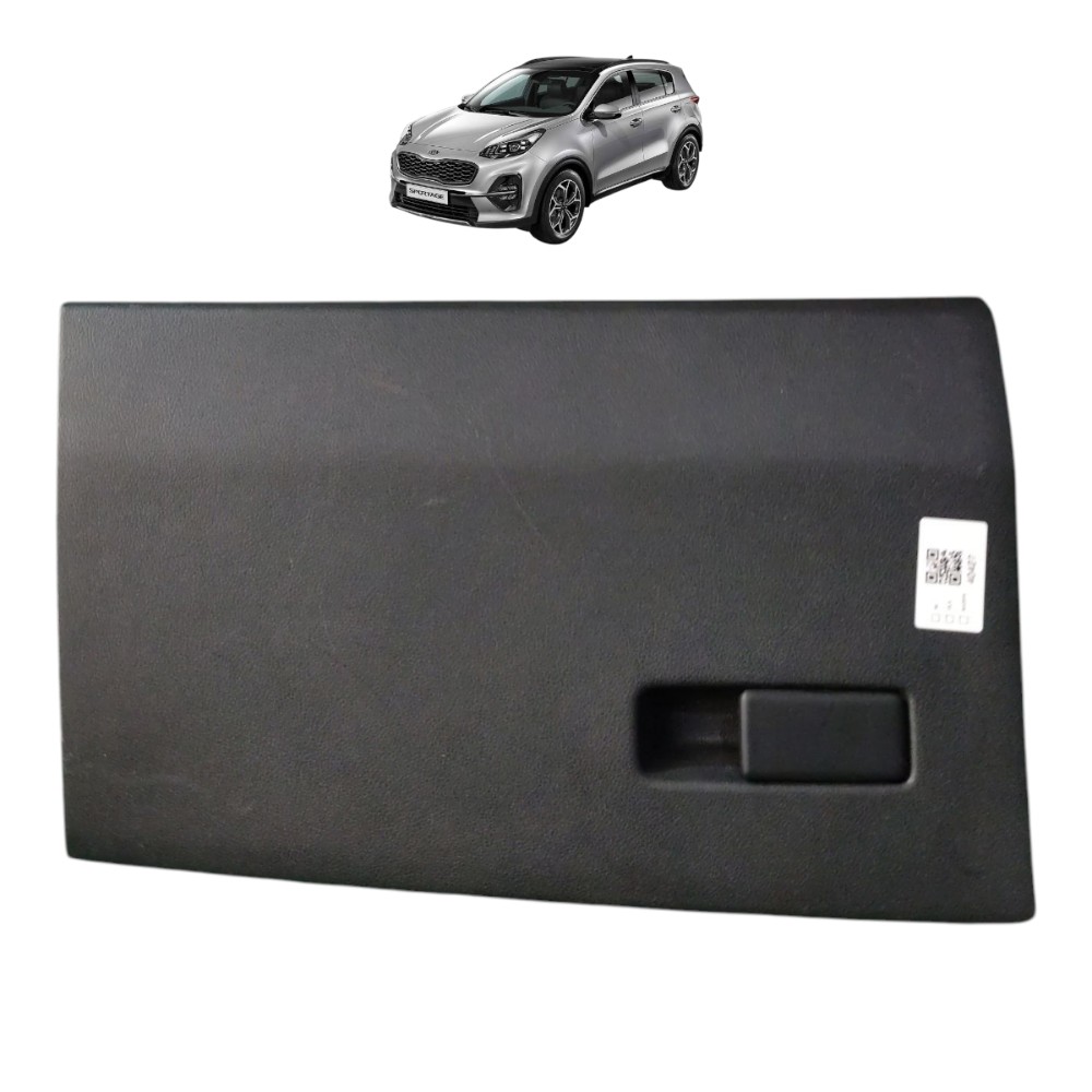 Tampa Porta Luvas Kia Sportage 2017 2018 2019 2020 Cor Preto