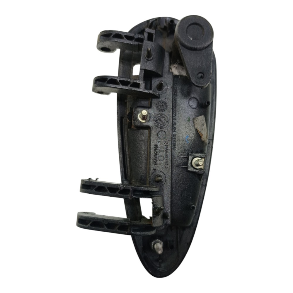 Suporte Maçaneta Externa Dianteira Direita Fiat Linea 2011 Prata Dianteira 3