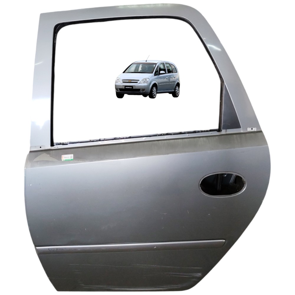 Porta traseira esquerda GM Meriva 2012 2011 2010 2009 2008 1
