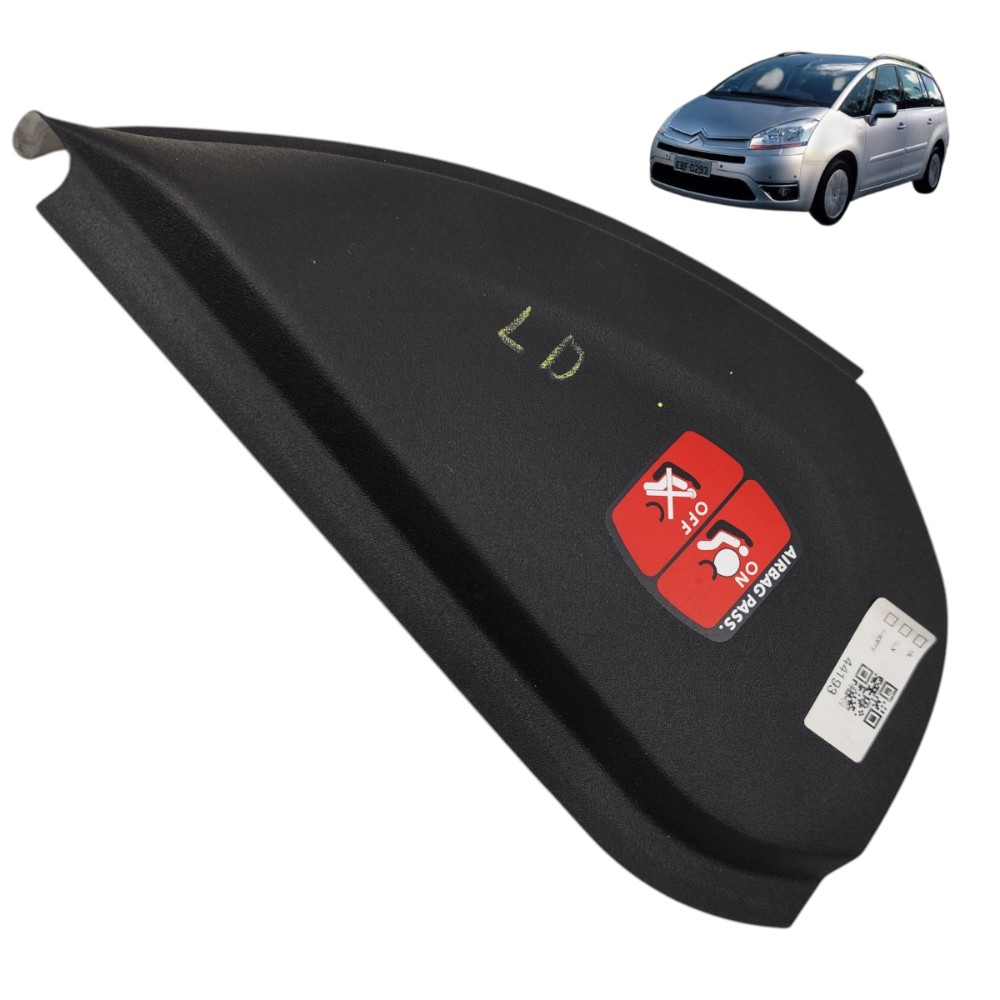 Acabamento lateral direito painel Citroen Grand C4 2008 2009
