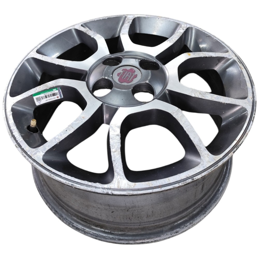Jogo Roda Aro 15 4×98 Fiat Uno Sporting Palio Mobi Reformar Grafite 8