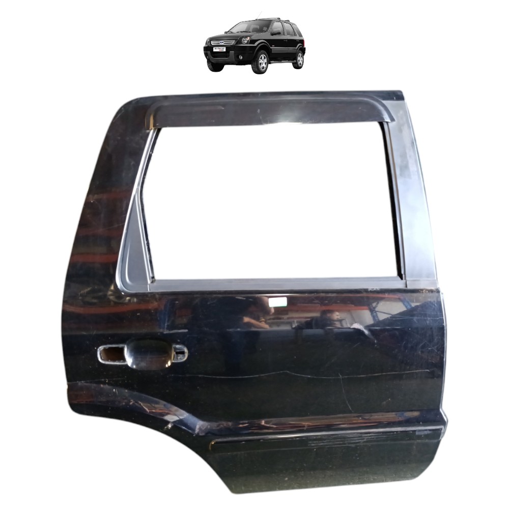 Porta Traseira Direita Ford Ecosport 2012 11 10 09 08 07 06  Traseira Direito Preto 1