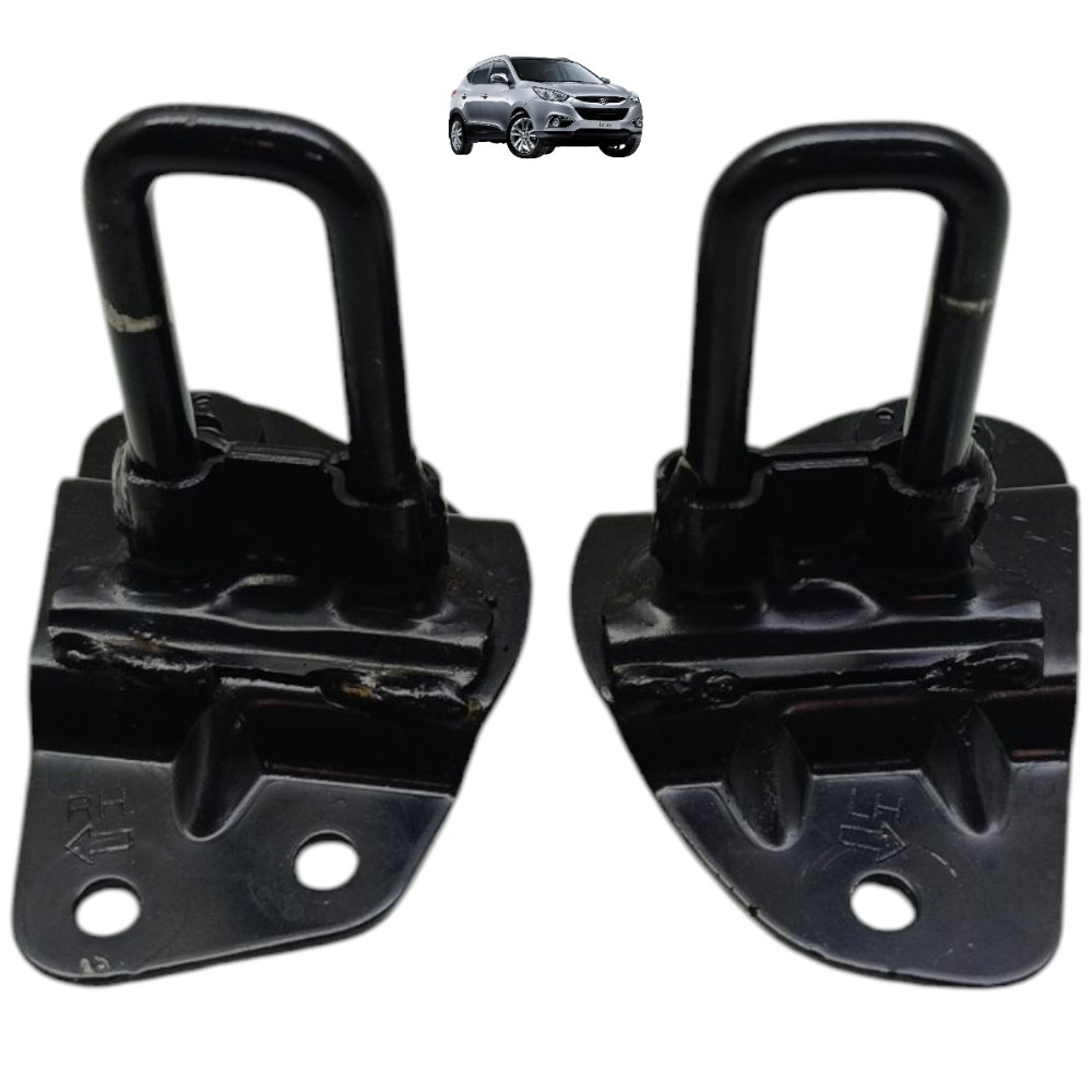Par Batente Trava Encosto Banco Traseiro Hyundai Ix35 2011 1