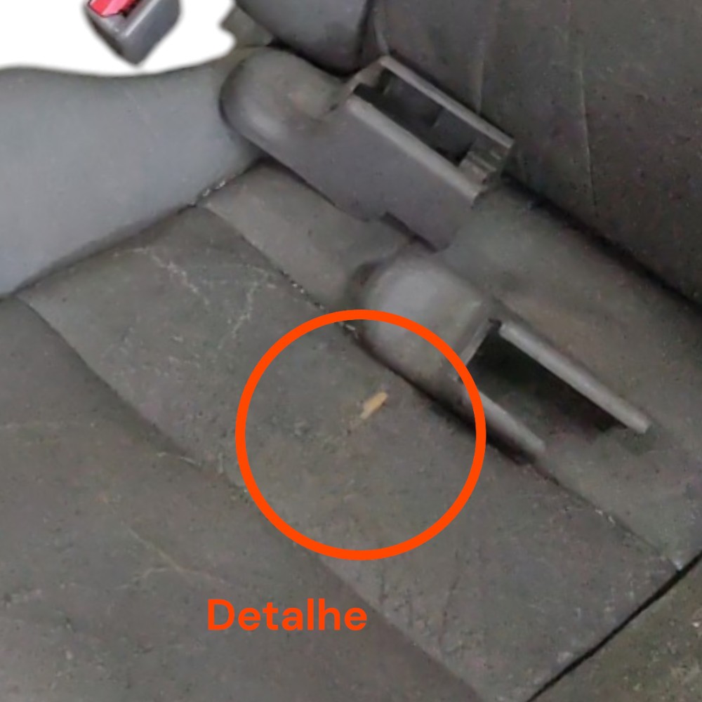 Par Banco Couro Dianteiro Honda Civic G8 2007 2011 Detalhe Cinza 4