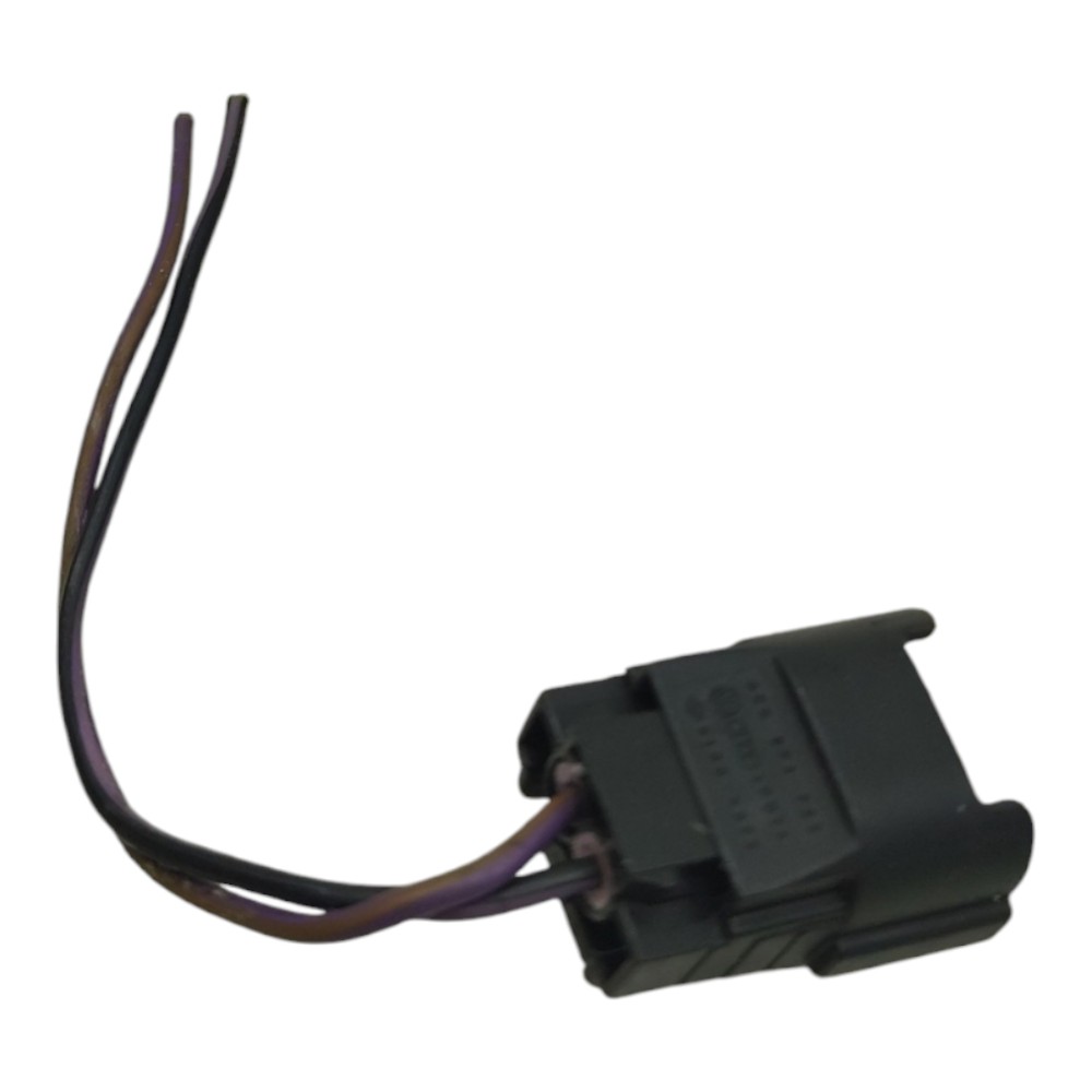 Plug Conector Bico Injetor Vw Polo Gol Fox Up 1.0 3cc Mpi 2