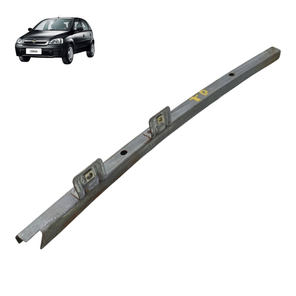 Guia Vidro Porta Traseira Direita Gm Corsa Hatch 2003 2004  Cinza 1