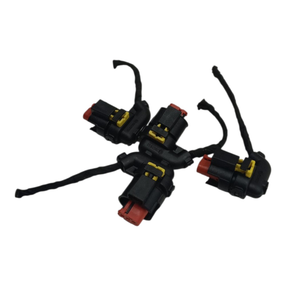 Jogo Plug Conector Bobina Ignição Fiat Toro 1.8 2021 2020 19 4