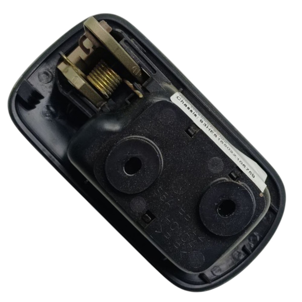 Maçaneta Interna Traseira Esquerda Honda Civic G7 2001 2002 Prata Traseira 4