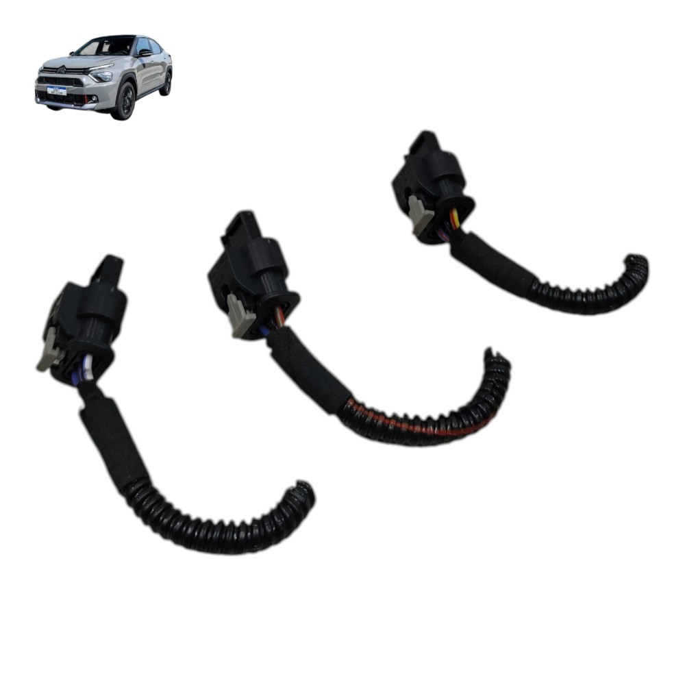 Jogo Plug Conetor Bobina Ignição Citroen Basalt 2025 2024 1