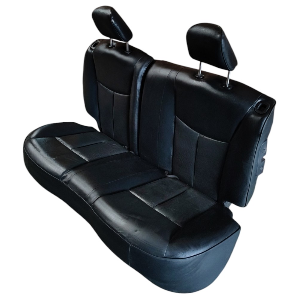 Jogo Banco Couro Nissan Livina Xgear 2010 2011 2012 2013 14 Preto 8