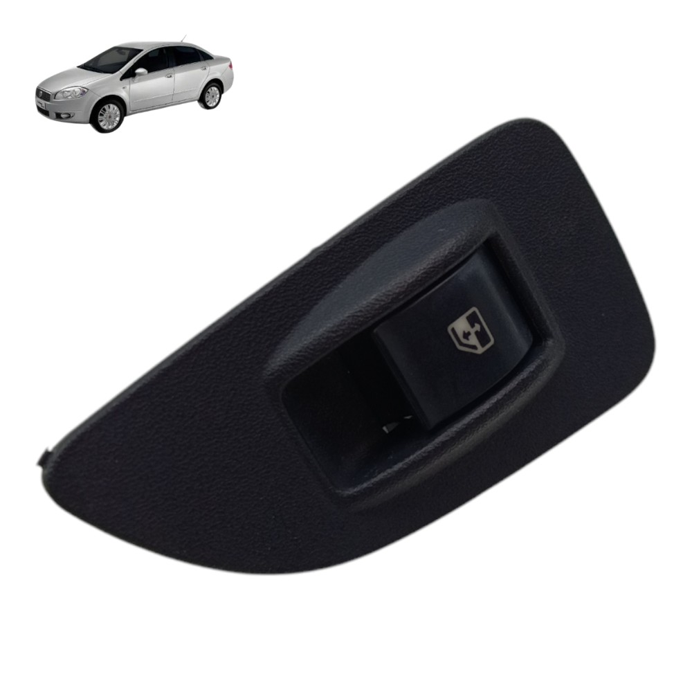 Botão Vidro Elétrico Traseiro Esquerdo Fiat Linea 2009 2010 1
