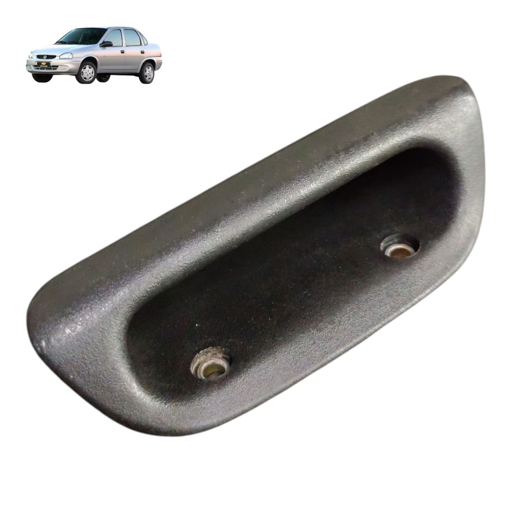 Puxador Porta Traseira Esquerda Gm Corsa Classic 2008 2007 Preto 1