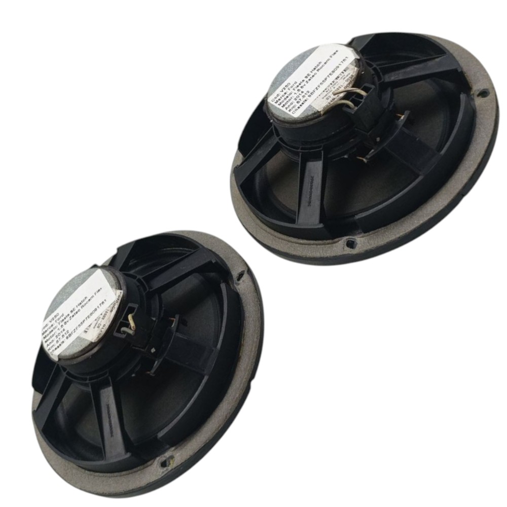 Par Alto Falante Porta Ford Fiesta 2008 2009 2010 2011 2014 Preto 3