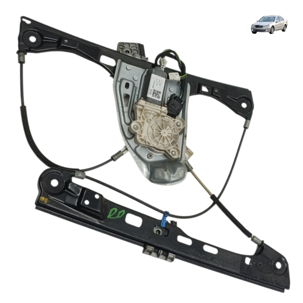 Máquina Vidro Dianteira Direita Mercedes C230k 2003 2004 1