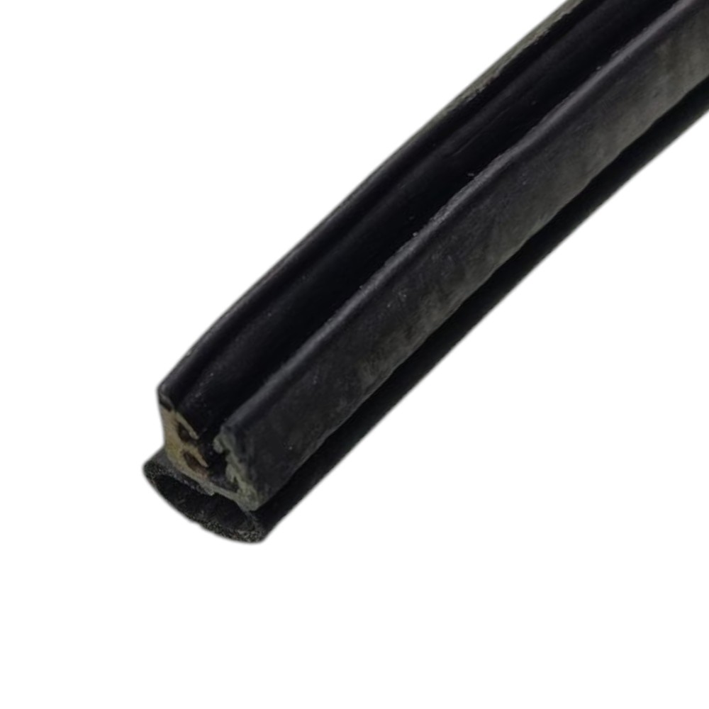 Borracha Vedação Grade Churrasqueira Honda Fit 2004 Á 2008 Preto 3