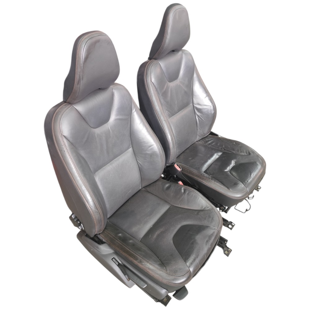 Par banco couro dianteiro volvo xc60 2013 2012 2011 2010 09 3