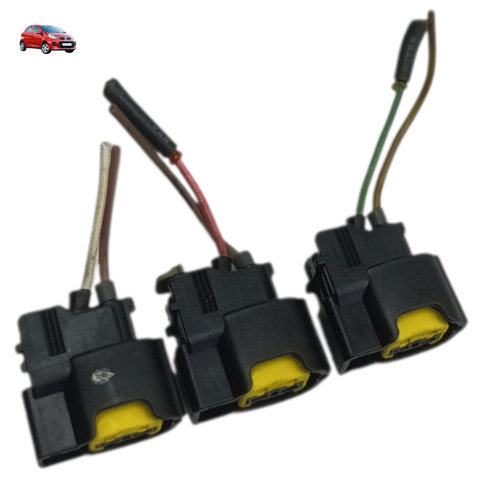 Jogo plug bobina ignição Kia Picanto 1.0 3cc 2015 2014 2013 1