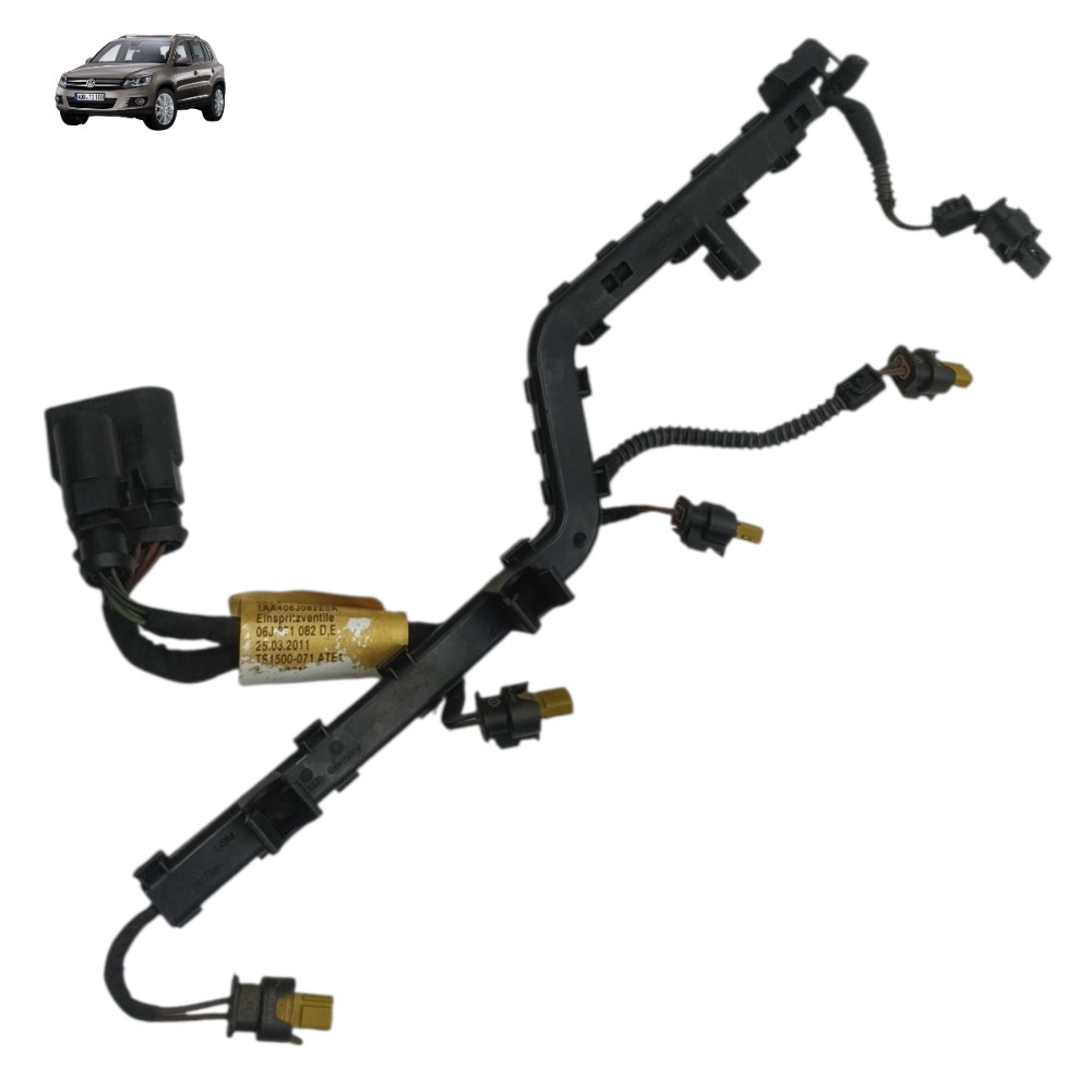 Chicote Bico Injetor Vw Tiguan 2.0 Tsi 2011 2012 2013 1