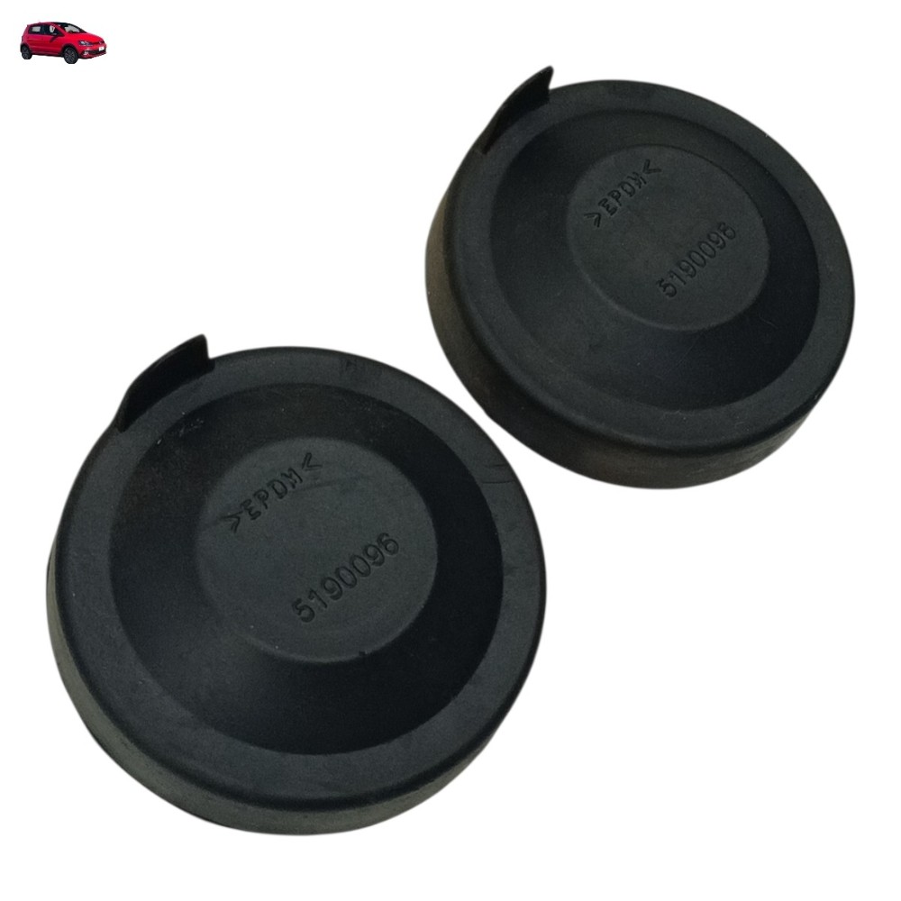 Par tampa vedação borracha vw fox 2016 2017 2018 2019