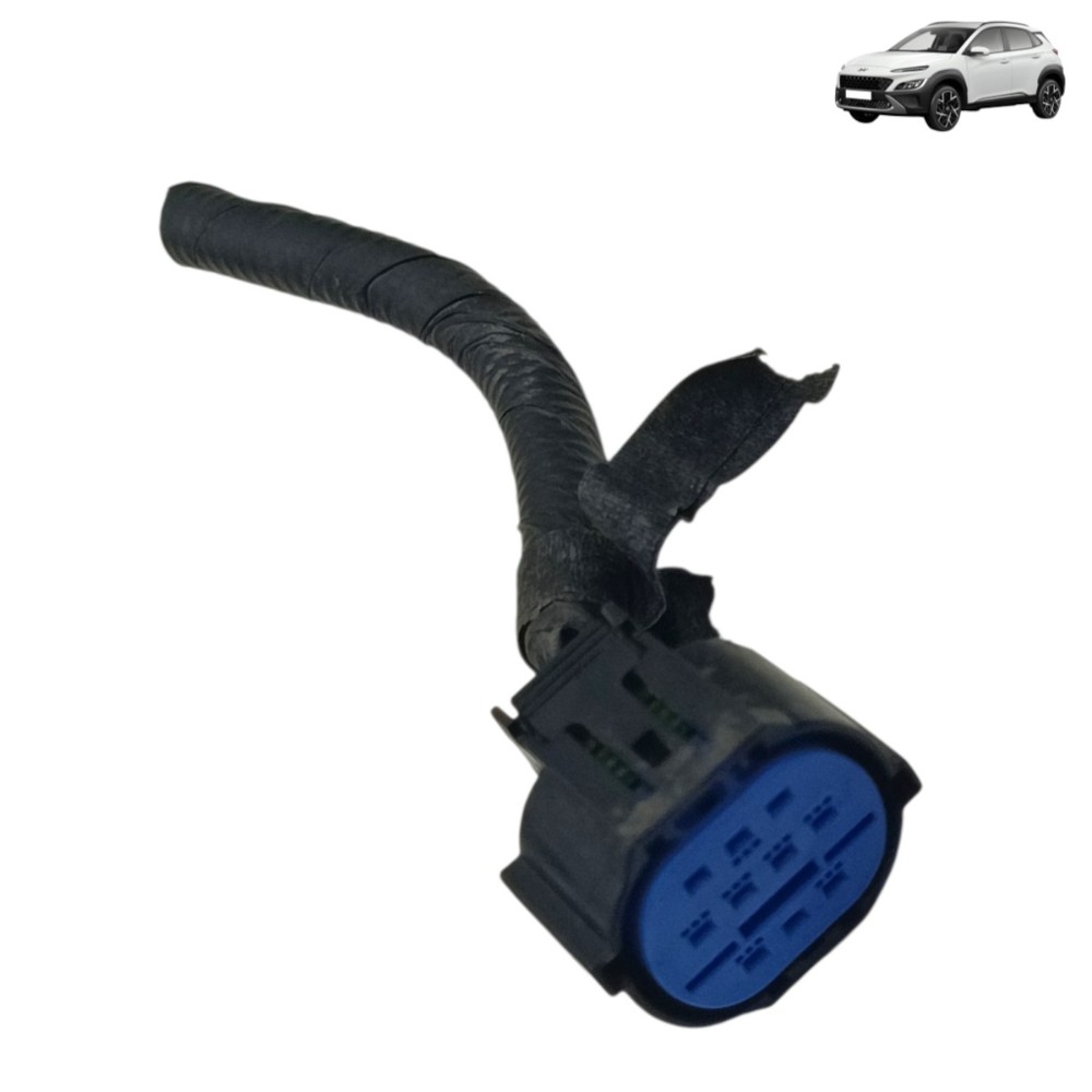 Plug conector farol superior esquerdo Hyundai kona 2023 2024