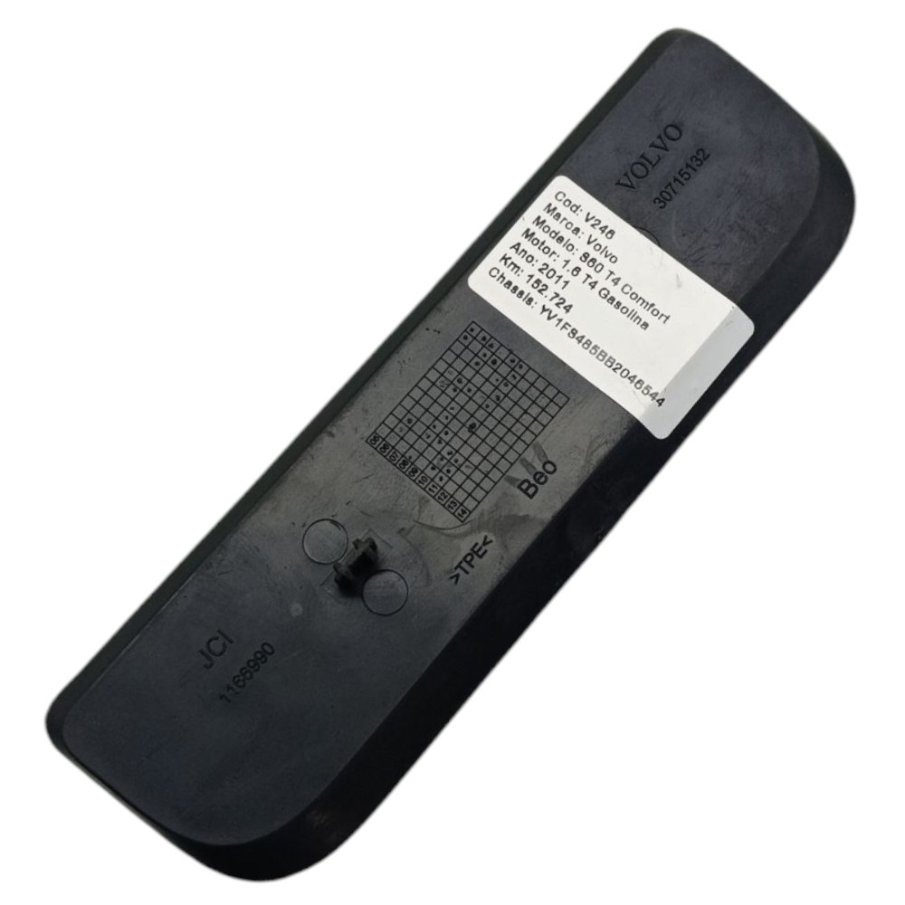 Tapete Borracha Do Console Volvo S60 2010 2011 2012 2013 3