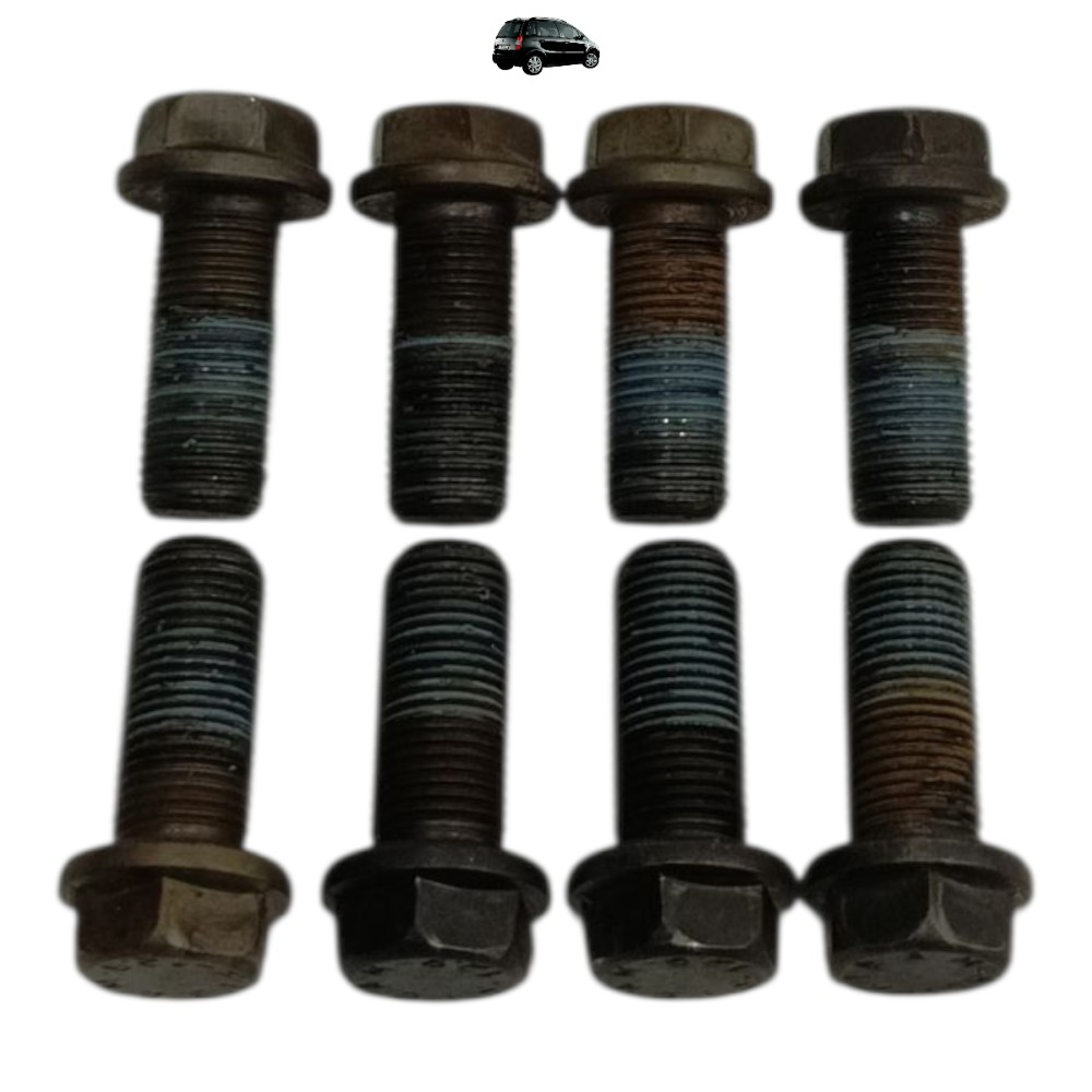 Jogo parafuso volante motor Fiat Idea 1.8 16v 2012 2013 2014 1