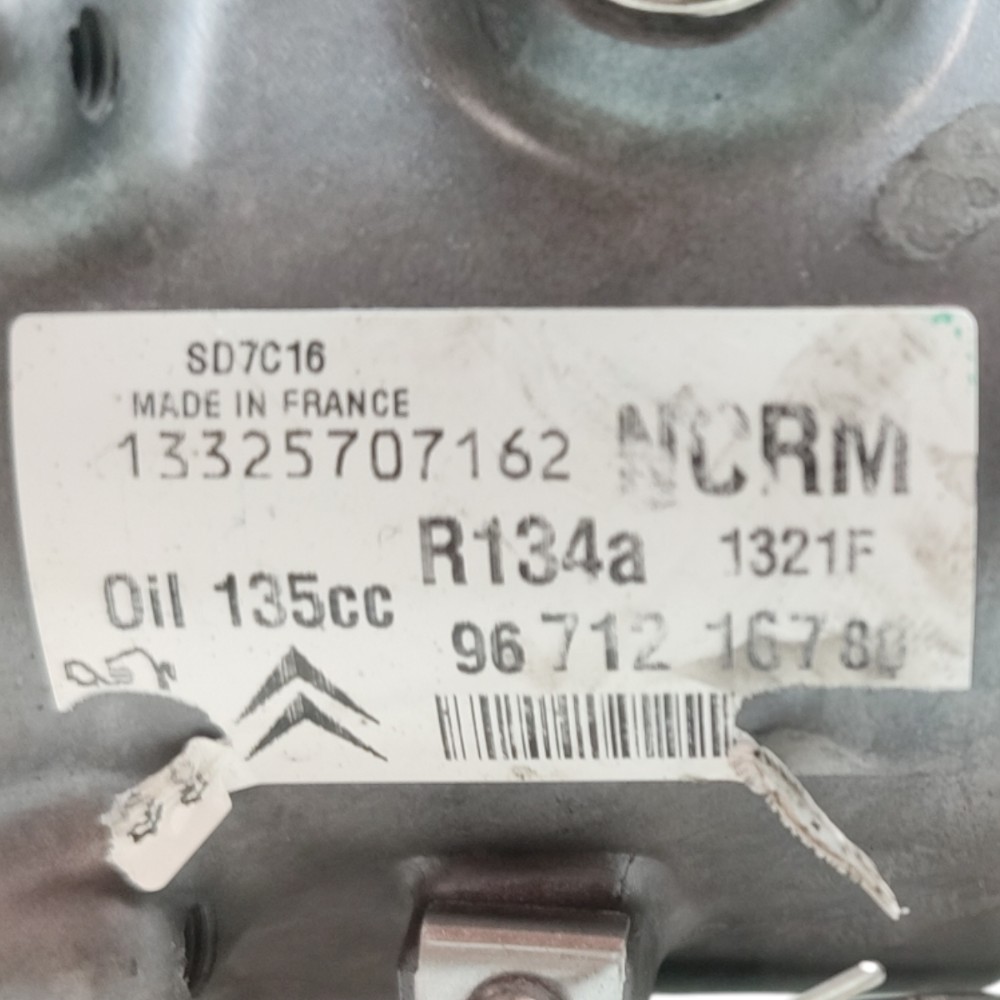 Compressor Ar Condicionado Peugeot 308 408 2.0 2012 Detalhe 7
