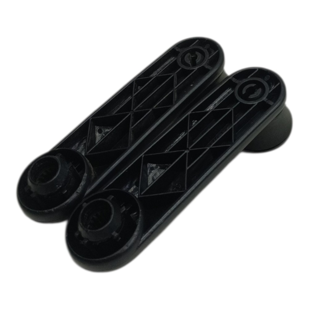 Par Manivela Vidro Porta Fiat Siena 2008 2009 2010 2011 2012 Preto 4