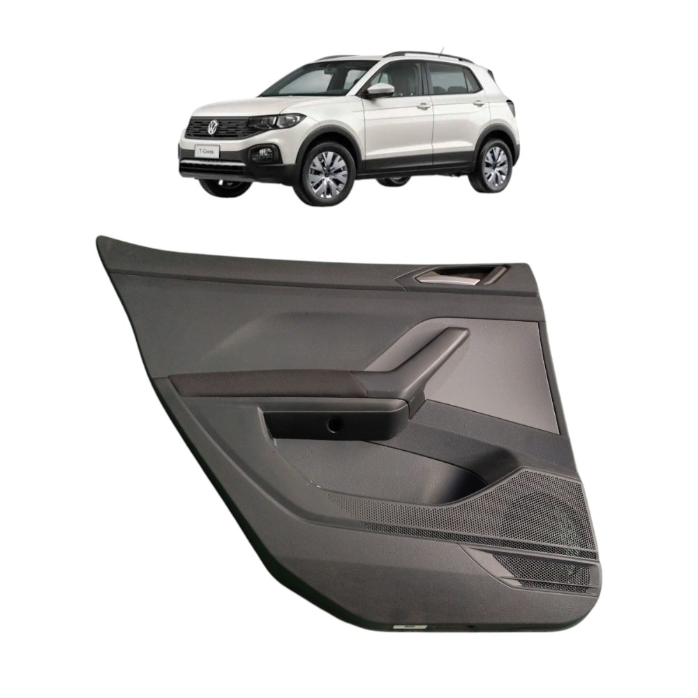 Forro Porta Traseira Esquerda Vw Tcross 2021 2022 2023 1