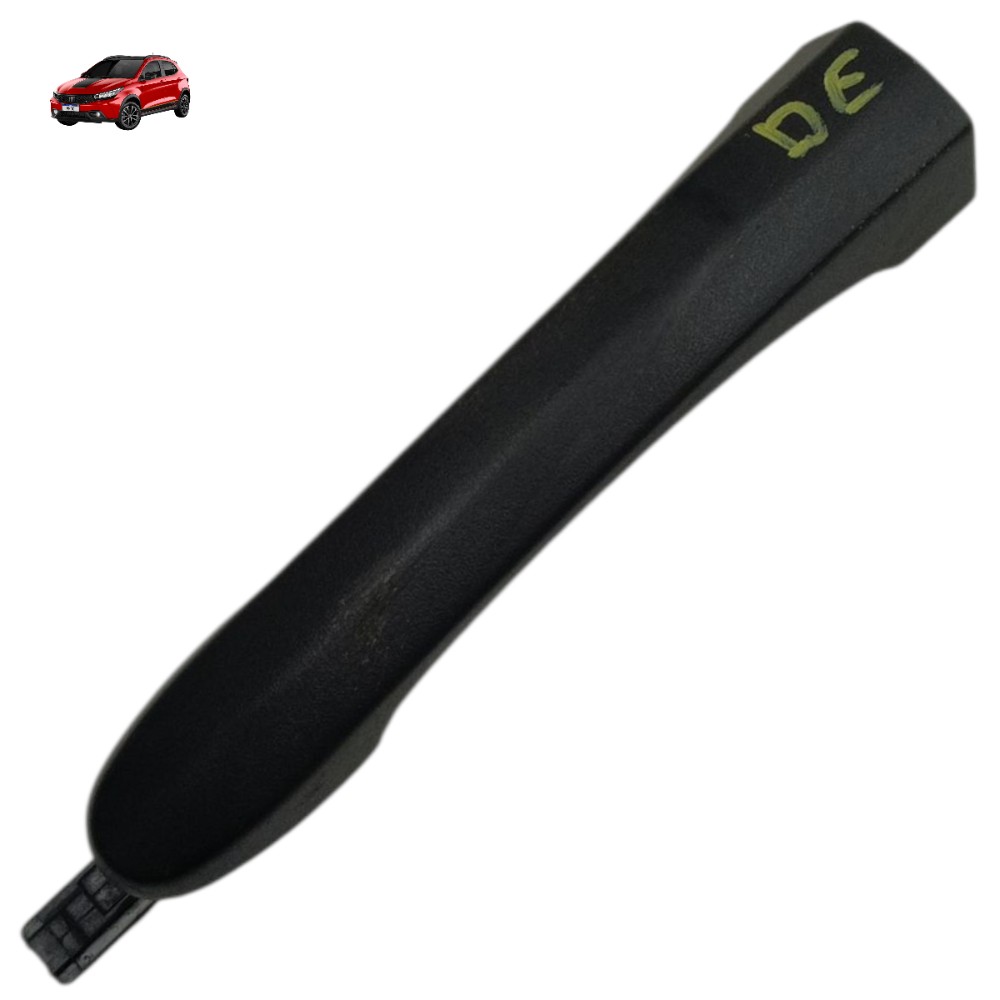 Maçaneta Externa Dianteira Esquerda Fiat Argo 2022 2021 2020 Preto 1