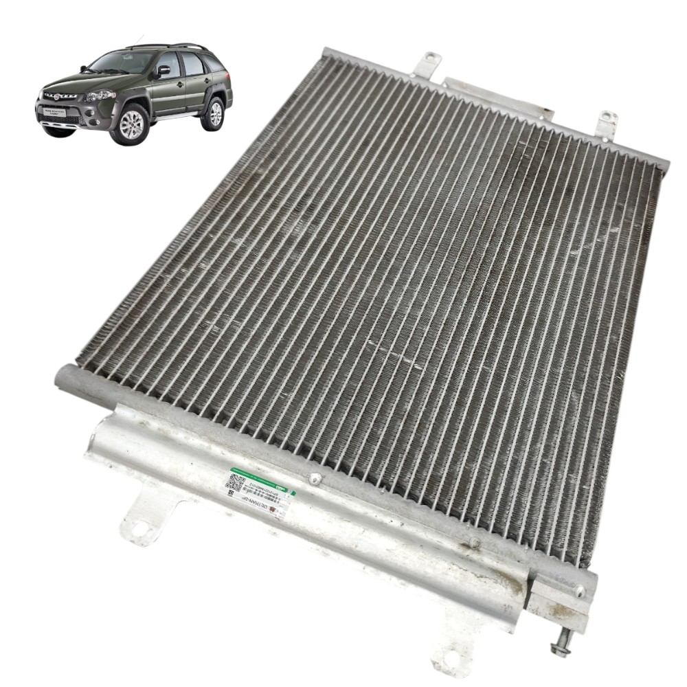 Condensador ar condicionado Fiat Palio Siena 1.8 8v 2010 11