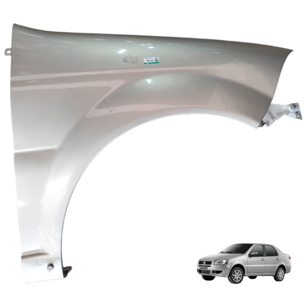 Paralama Direito Fiat Siena Palio Cara De Rato 2009 2010 11 1