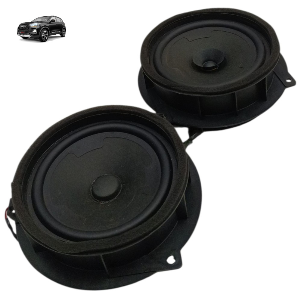 Par Alto Falante Porta Conector Chery Tiggo 5x 2025 2024 – Preto 1