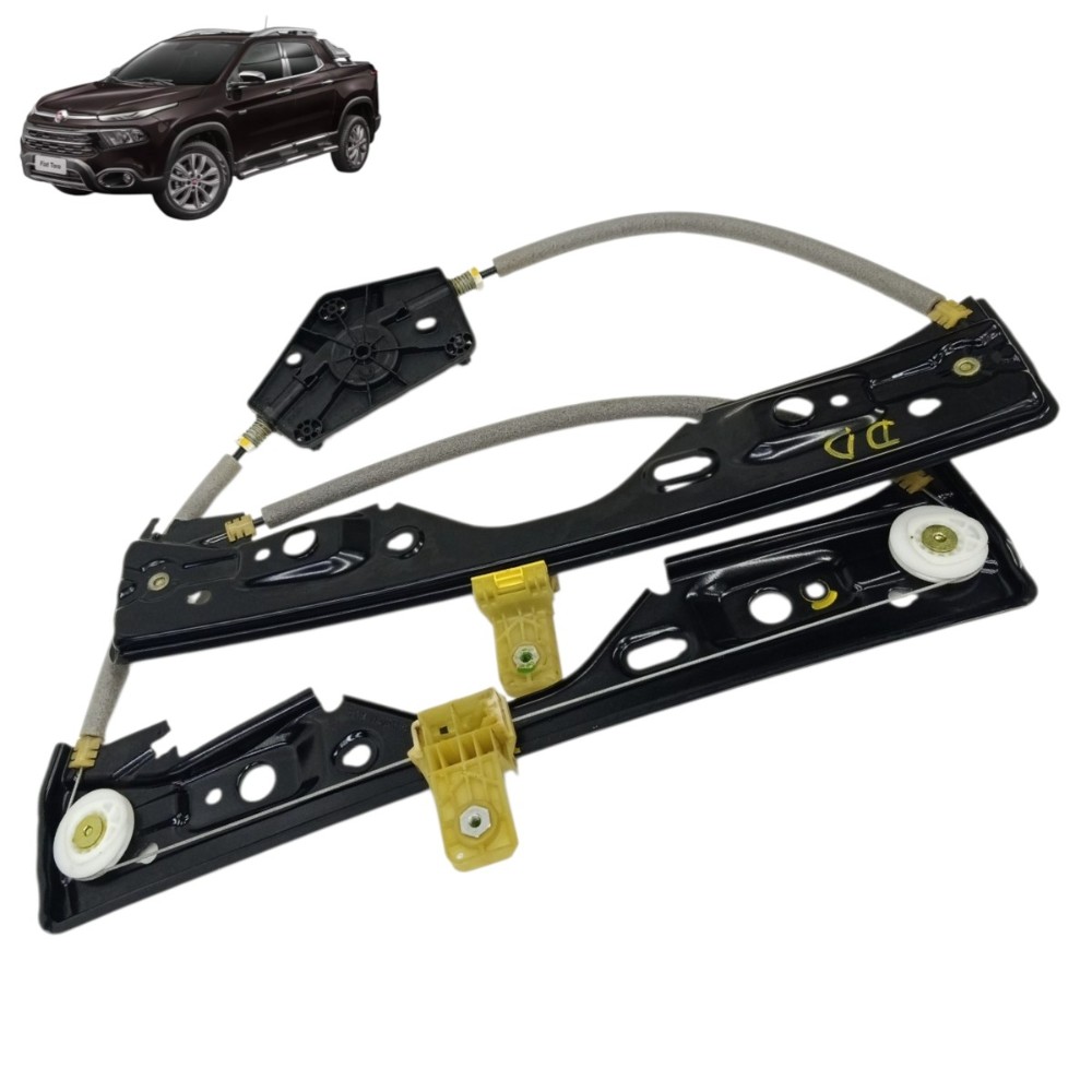 Máquina vidro dianteira direita fiat toro 2021 2020 2019