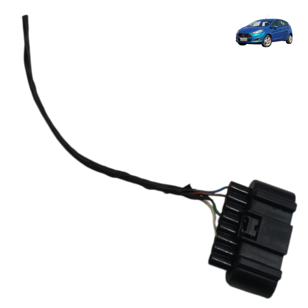 Plug fechadura dianteira direita Ford New Fiesta 2014 2015 1