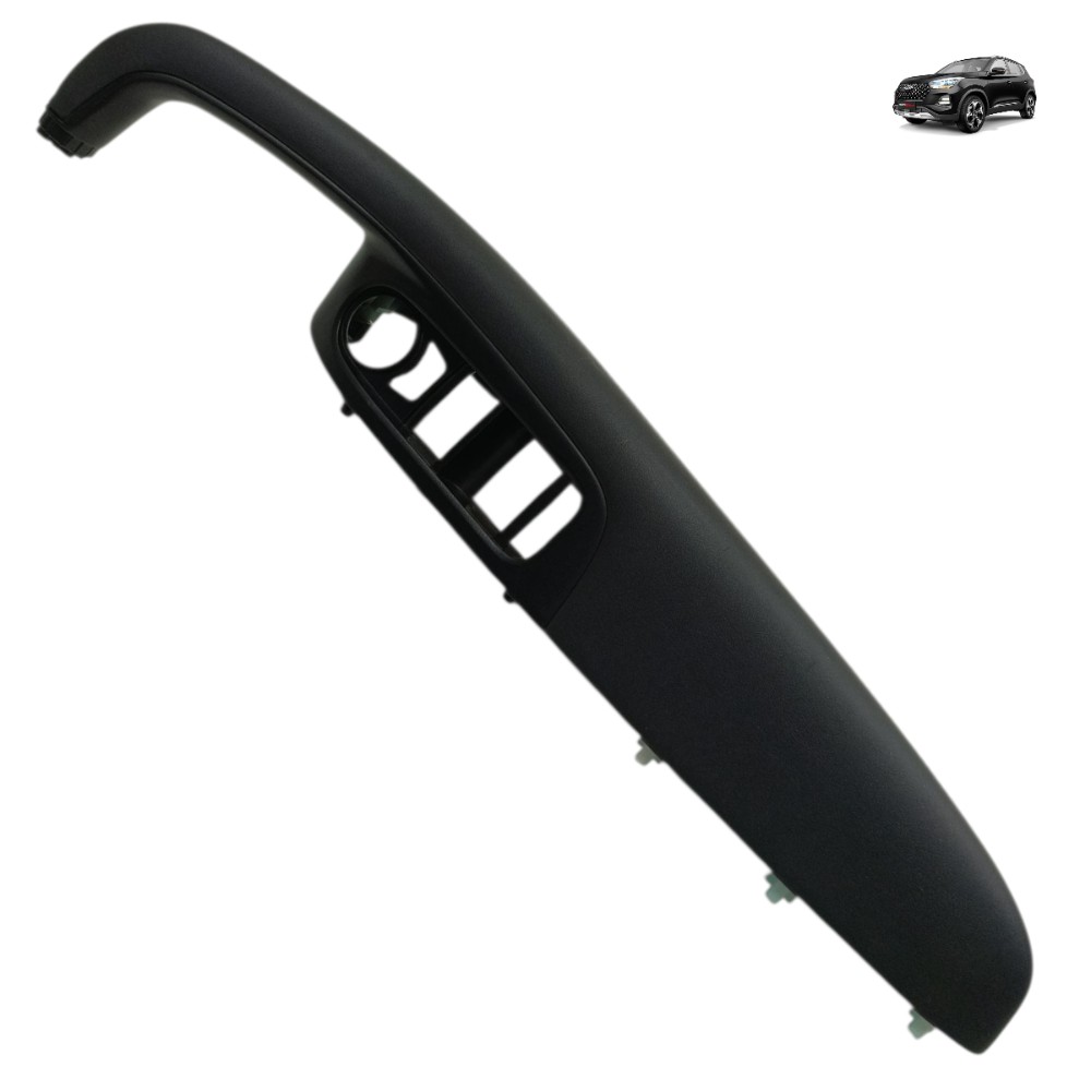 Moldura Puxador Porta Dianteira Esquerda Chery Tiggo 5x 2025 – Preto – Dianteira 1