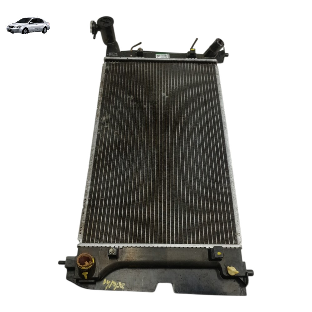 Radiador Toyota Corolla 1.8 2003 2004 2005 2006 Detalhe 1