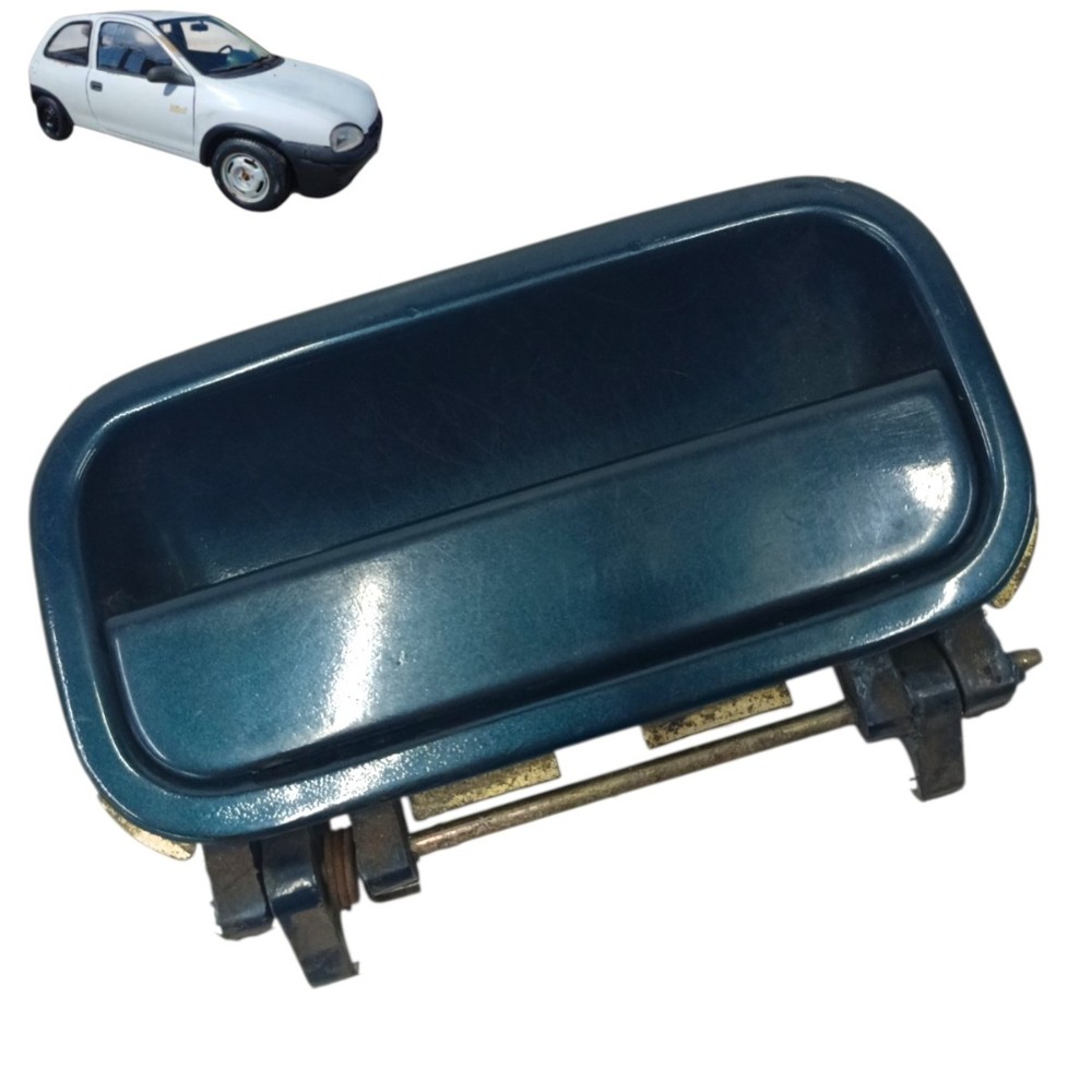 Maçaneta Externa Traseira Direita Gm Corsa 1999 2000 2001 Azul Traseira