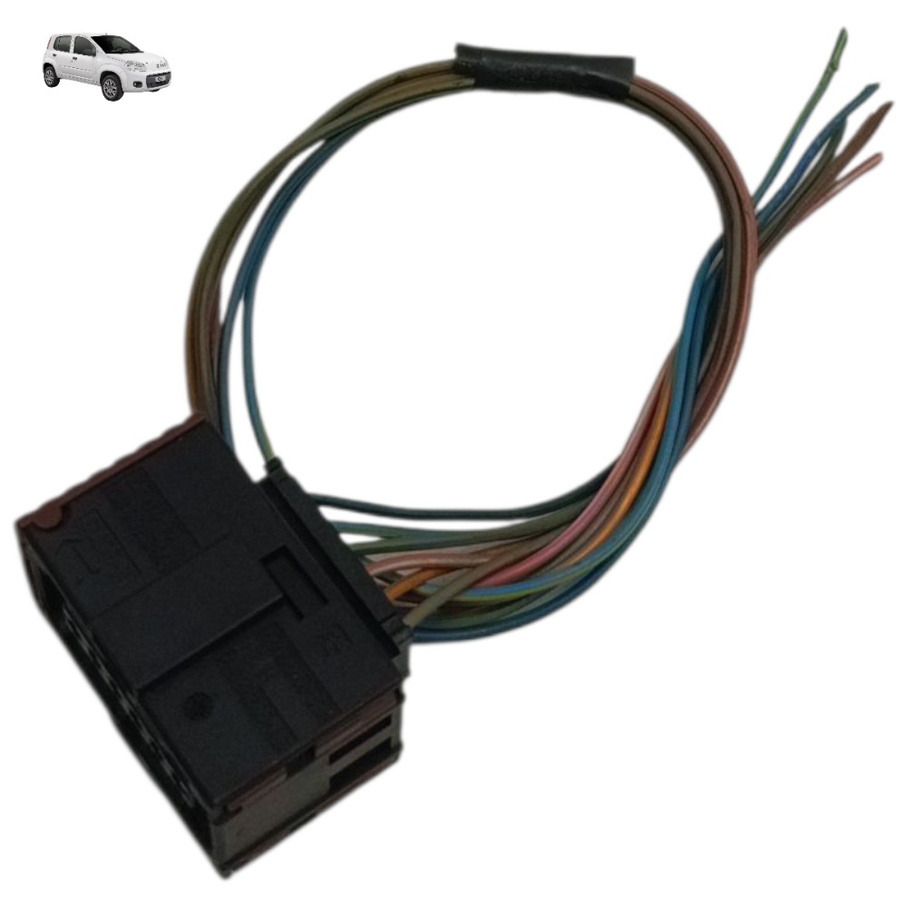 Plug conector pedal acelerador Fiat Uno Vivace 2013 2014 15 1